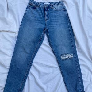 Top Shop Mom jeans - light blue color- W(30)